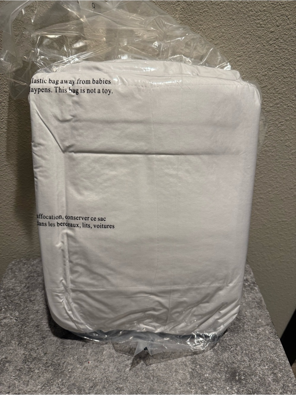 JustLet Extra Thick Queen 2” Mattress Topper Cooling Pad Cover -NEW